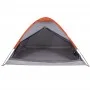 Tienda de campaña iglú para 4 personas impermeable gris naranja de vidaXL, Tiendas de campaña - Ref: Foro24-94764, Precio: 66...