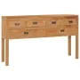 Solid teak wood sideboard 125x30x75 cm by vidaXL, Sideboards - Ref: Foro24-288897, Price: 264,55 €, Discount: %
