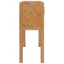 Aparador de madera maciza de teca 125x30x75 cm de vidaXL, Aparadores - Ref: Foro24-288897, Precio: 266,71 €, Descuento: %