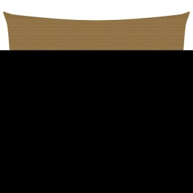 Toldo de vela gris taupe HDPE 160 g/m² 4,5x4,5 m de vidaXL, Sombrillas - Ref: Foro24-311387, Precio: 45,29 €, Descuento: %
