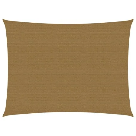 Taupe gray HDPE sail awning 160 g/m² 2.5x3.5 m by vidaXL, Umbrellas - Ref: Foro24-311398, Price: 27,54 €, Discount: %