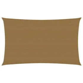 Taupe gray HDPE sail awning 160 g/m² 2.5x5 m by vidaXL, Umbrellas - Ref: Foro24-311401, Price: 35,77 €, Discount: %