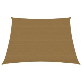 Toldo de vela gris taupe HDPE 160 g/m² 4/5x4 m de vidaXL, Sombrillas - Ref: Foro24-311436, Precio: 41,99 €, Descuento: %