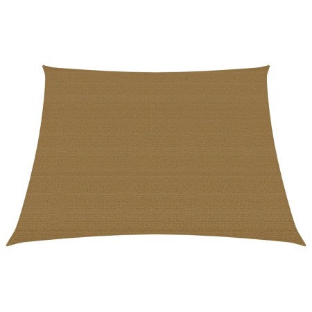 Taupe gray HDPE sail awning 160 g/m² 4/5x4 m by vidaXL, Umbrellas - Ref: Foro24-311436, Price: 41,99 €, Discount: %