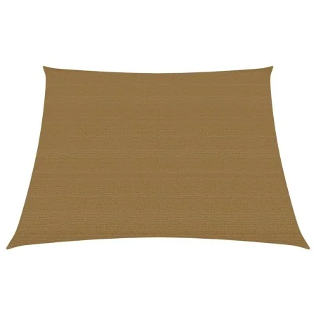 Taupe gray HDPE sail awning 160 g/m² 4/5x4 m by vidaXL, Umbrellas - Ref: Foro24-311436, Price: 41,03 €, Discount: %
