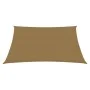 Taupe gray HDPE sail awning 160 g/m² 4/5x4 m by vidaXL, Umbrellas - Ref: Foro24-311436, Price: 41,03 €, Discount: %