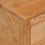 Aparador de madera maciza de teca 125x30x75 cm de vidaXL, Aparadores - Ref: Foro24-288897, Precio: 266,71 €, Descuento: %