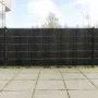 Balcony awnings 10 pcs black synthetic rattan 255x19 cm by vidaXL, fence panels - Ref: Foro24-156319, Price: 47,82 €, Discoun...