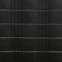 Toldos para balcón 10 uds ratán sintético negro 255x19 cm