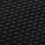 Toldos para balcón 10 uds ratán sintético negro 255x19 cm