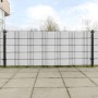 Balkonmarkisen 5 Stück weißes synthetisches Rattan 255x19 cm von vidaXL, Zaunpaneele - Ref: Foro24-156312, Preis: 41,47 €, Ra...