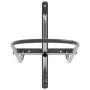 Stuhlhalter aus schwarzem Eisen zur Wandmontage von vidaXL, Sattelständer - Ref: Foro24-172426, Preis: 36,43 €, Rabatt: %