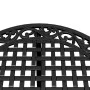 Mesa y sillas de bistró 3 piezas aluminio fundido negro de vidaXL, Conjuntos de jardín - Ref: Foro24-3216331, Precio: 450,76 ...