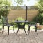 Bistrotisch und Stühle 3-teilig aus schwarzem Aluminiumguss von vidaXL, Gartensets - Ref: Foro24-3216346, Preis: 439,71 €, Ra...