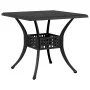 Bistro table and chairs 3 pieces black cast aluminum by vidaXL, Garden sets - Ref: Foro24-3216346, Price: 415,53 €, Discount: %