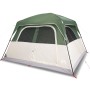 Grünes, wasserdichtes Familien-Campingzelt für 6 Personen von vidaXL, Zelte - Ref: Foro24-94545, Preis: 160,59 €, Rabatt: %