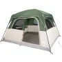 Grünes, wasserdichtes Familien-Campingzelt für 6 Personen von vidaXL, Zelte - Ref: Foro24-94545, Preis: 164,11 €, Rabatt: %