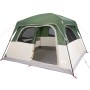 Grünes, wasserdichtes Familien-Campingzelt für 6 Personen von vidaXL, Zelte - Ref: Foro24-94545, Preis: 160,59 €, Rabatt: %