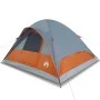 Tienda familiar con cúpula impermeable 6 personas gris naranja de vidaXL, Tiendas de campaña - Ref: Foro24-94553, Precio: 76,...