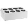 Cutlery holder 8 grids rectangular stainless steel by vidaXL, Cutlery and utensil trays - Ref: Foro24-51231, Price: 101,40 €,...