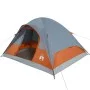 Tienda familiar con cúpula impermeable 6 personas gris naranja de vidaXL, Tiendas de campaña - Ref: Foro24-94553, Precio: 76,...