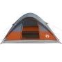 Tienda familiar con cúpula impermeable 6 personas gris naranja de vidaXL, Tiendas de campaña - Ref: Foro24-94553, Precio: 76,...