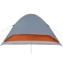 Tienda familiar con cúpula impermeable 6 personas gris naranja de vidaXL, Tiendas de campaña - Ref: Foro24-94553, Precio: 76,...