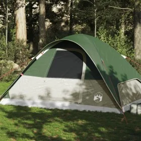 Iglu-Familienzelt 6 Personen wasserdicht grün von vidaXL, Zelte - Ref: Foro24-94551, Preis: 76,61 €, Rabatt: %