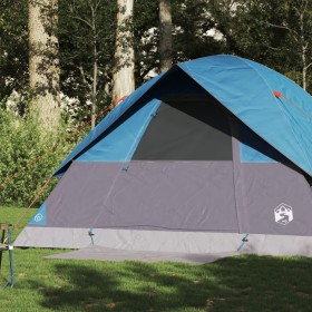Iglu-Familienzelt 6 Personen wasserdicht blau von vidaXL, Zelte - Ref: Foro24-94704, Preis: 110,36 €, Rabatt: %