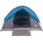 Tienda de campaña familiar iglú 6 personas impermeable azul de vidaXL, Tiendas de campaña - Ref: Foro24-94704, Precio: 114,24...