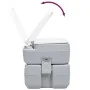 Tragbare Campingtoilette grau 20 + 10 L von vidaXL, Urinale und mobile Toiletten - Ref: Foro24-30138, Preis: 135,69 €, Rabatt: %