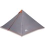 Familien-Tipi-Zelt für 7 Personen, wasserdicht in Grau und Orange von vidaXL, Zelte - Ref: Foro24-94712, Preis: 49,15 €, Raba...