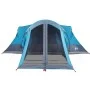Tienda de campaña familiar tipi 8 personas impermeable azul de vidaXL, Tiendas de campaña - Ref: Foro24-94738, Precio: 202,46...