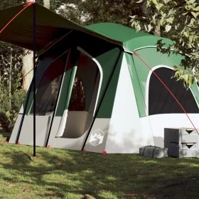 Green waterproof 5-person camping tent by vidaXL, tents - Ref: Foro24-94752, Price: 158,40 €, Discount: %