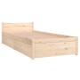 Estructura de cama individual con cajones 75x190 cm | Foro24.es | Tu tienda online para hogar, jardín y más Foro24.es