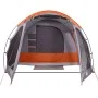 Familienzelt 6 Personen wasserdicht grau orange von vidaXL, Zelte - Ref: Foro24-94733, Preis: 213,53 €, Rabatt: %