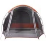 Familienzelt 6 Personen wasserdicht grau orange von vidaXL, Zelte - Ref: Foro24-94733, Preis: 213,53 €, Rabatt: %