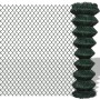 Grüner Maschendrahtzaun aus Stahl 1,5x15 m von vidaXL, Zaunpaneele - Ref: Foro24-140346, Preis: 93,16 €, Rabatt: %