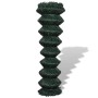 Grüner Maschendrahtzaun aus Stahl 1,5x15 m von vidaXL, Zaunpaneele - Ref: Foro24-140346, Preis: 93,16 €, Rabatt: %