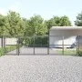 Puerta de malla de jardín acero galvanizado antracita 500x175cm de vidaXL, Puertas de jardín - Ref: Foro24-154549, Precio: 59...