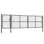 Garden mesh door anthracite galvanized steel 500x175cm by vidaXL, garden gates - Ref: Foro24-154549, Price: 612,59 €, Discoun...