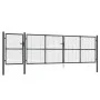 Gartengittertür aus anthrazitfarbenem, verzinktem Stahl, 500 x 175 cm von vidaXL, Gartentore - Ref: Foro24-154549, Preis: 600...