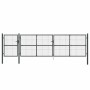 Garden mesh door anthracite galvanized steel 500x175cm by vidaXL, garden gates - Ref: Foro24-154549, Price: 612,59 €, Discoun...