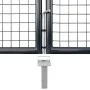Gartengittertür aus anthrazitfarbenem, verzinktem Stahl, 500 x 175 cm von vidaXL, Gartentore - Ref: Foro24-154549, Preis: 600...