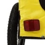Remolque bicicleta mascotas hierro tela Oxford amarillo negro de vidaXL, Cochecitos para mascotas - Ref: Foro24-93917, Precio...