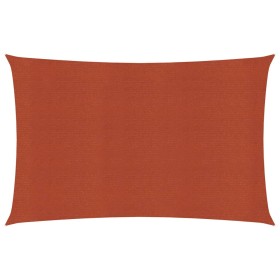 Terracotta HDPE sail awning 160 g/m² 4x5 m by vidaXL, Umbrellas - Ref: Foro24-311353, Price: 56,92 €, Discount: %
