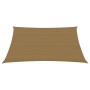 Taupe gray HDPE sail awning 160 g/m² 4x5 m by vidaXL, Umbrellas - Ref: Foro24-311408, Price: 50,88 €, Discount: %
