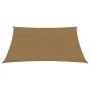 Taupe gray HDPE sail awning 160 g/m² 4x5 m by vidaXL, Umbrellas - Ref: Foro24-311408, Price: 46,04 €, Discount: %