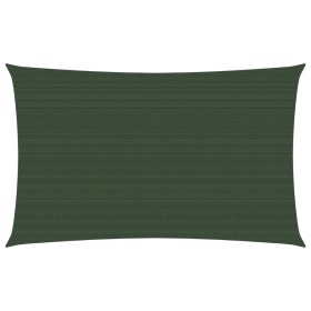 Sail awning HDPE dark green 160 g/m² 3x6 m by vidaXL, Umbrellas - Ref: Foro24-311460, Price: 41,48 €, Discount: %