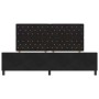 Estructura de cama con cabecera Negro 200 x 200 cm Terciopelo